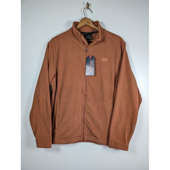 Mossy Oak Polar Fleece Jacket Size Large Hunting Outdoors Midweight Winter NEW - Picture 1 of 8